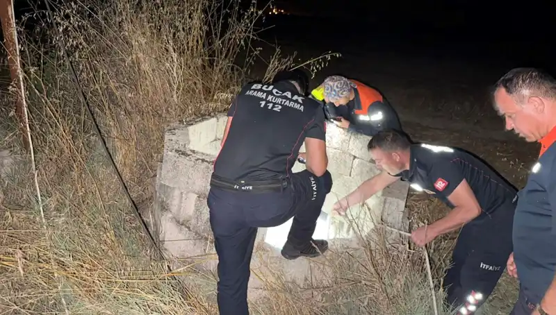 Burdur’da Kuyuya Düşen Kedinin Kurtuluş Hikayesi