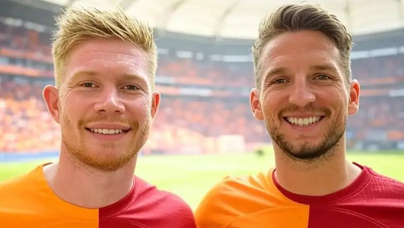 Galatasaray, Kevin de Bruyne İçin Dries Mertens'i Görevlendirdi!