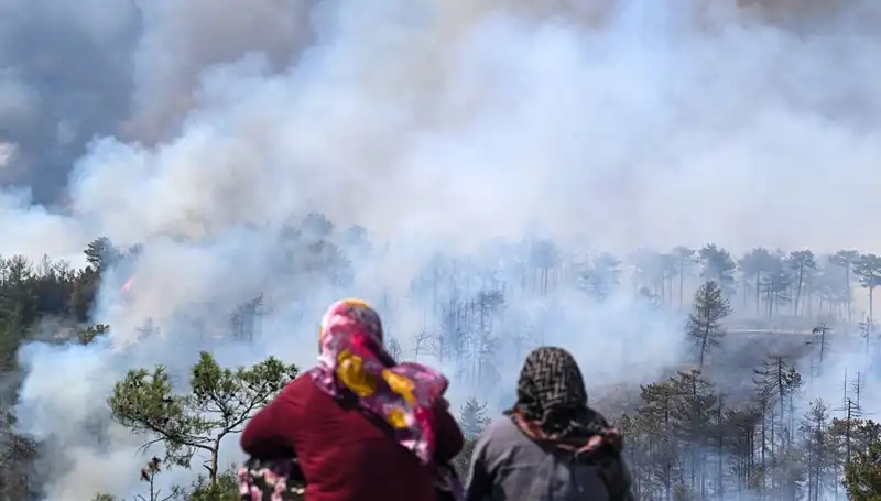 Bursa’daki Yangınlar Kontrol Altına Alındı, Hava Kirliliği Devam Ediyor!