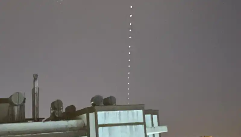 Adana'da Starlink Gösterisi: Gökyüzünde Parlayan Yıldızlar!