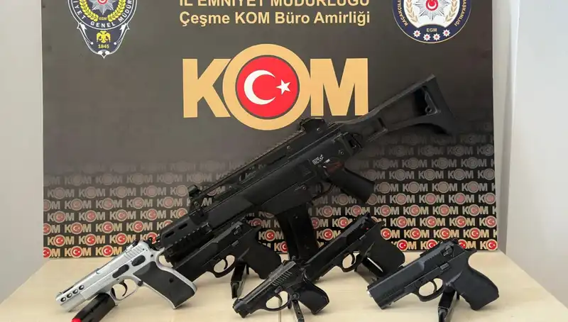 Çeşme'de Suç Örgütüne Baskın: Üç Kişi Tutuklandı