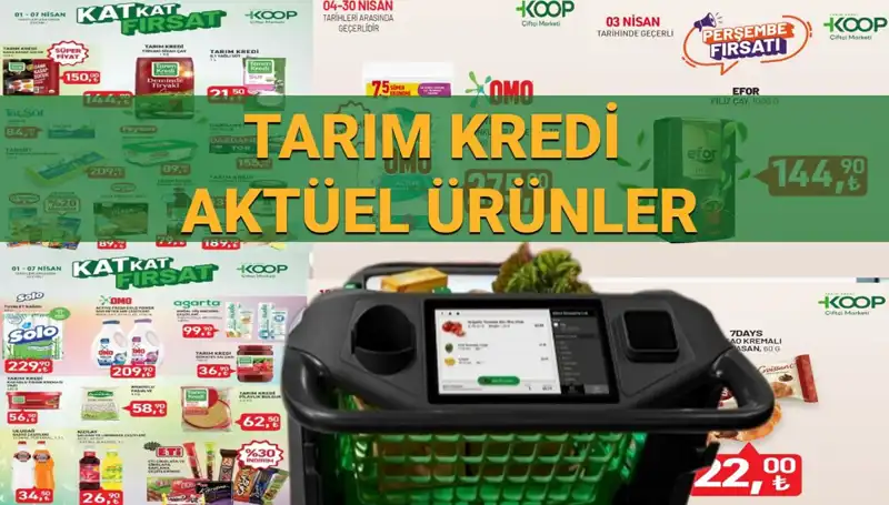 Tarım Kredi Kooperatifi’nden Nisan Ayına Özel İndirimli Ürünler