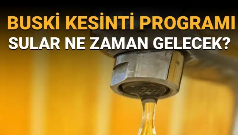 Bursa Nilüfer'de Su Kesintisi Ne Zaman Bitecek? İşte Ayrıntılar!