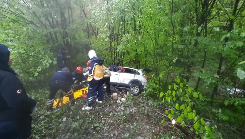 Direksiyon Hakimiyetini Kaybeden Araç Ormana Uçtu: Korkunç Kaza Detayları Açıklandı