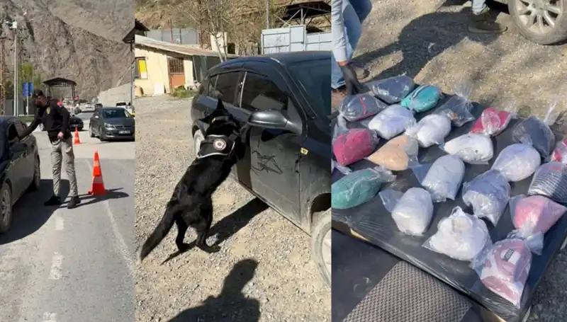 Uyuşturucu Şüphesiyle Durdurulan Otomobilde Şok Edici Bulgu