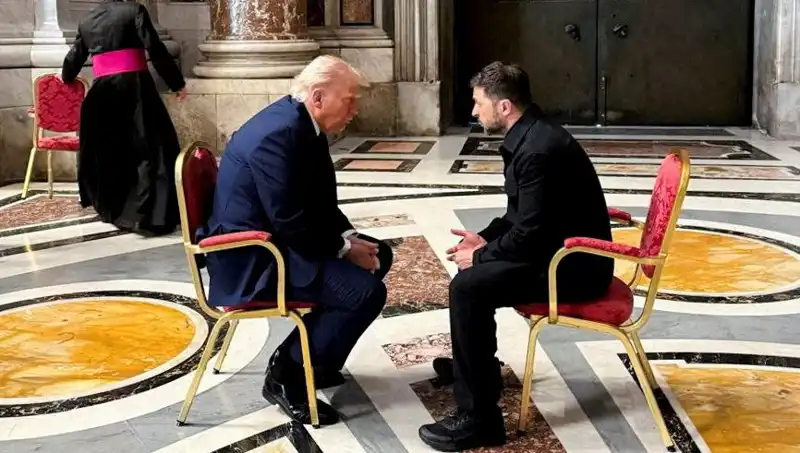 Zelenski, Trump ile En İyi Görüşmelerinin Vatikan'da Gerçekleştiğini Açıkladı
