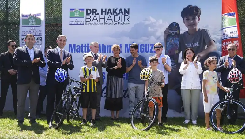 Bahçelievler'de Gençlerin Heyecanla Beklediği Skate Park Açıldı