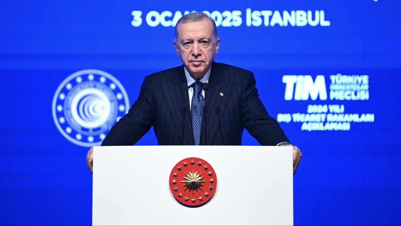 Cumhurbaşkanı Erdoğan: 2024 Yılında İhracat Rakamımız 262 Milyar Dolara Ulaştı