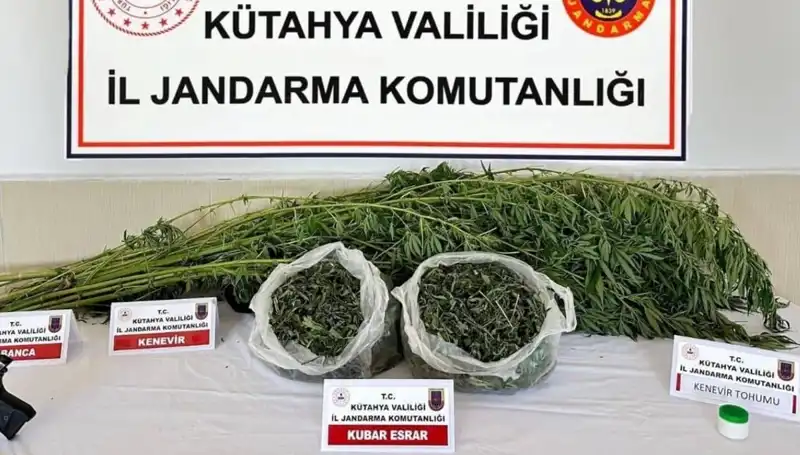 Kütahya'da Uyuşturucu Çetesi Operasyonunda Bir Kişi Tutuklandı