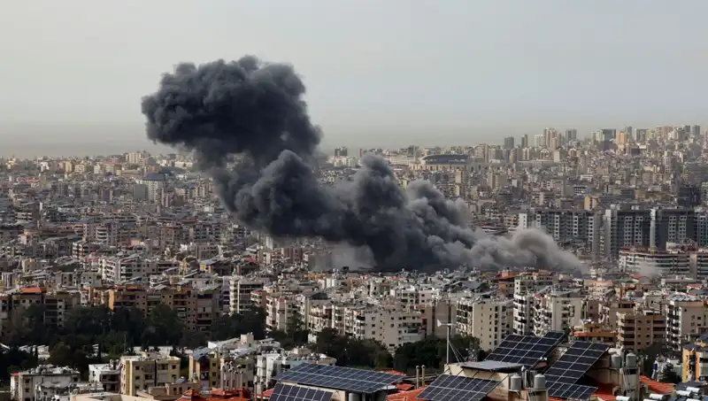 İsrail Ordusu Beyrut'ta Harekete Geçti: Güney Bölgesi Bombalandı