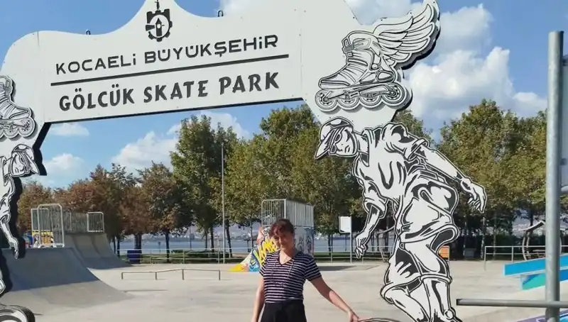 Kocaeli'deki Yeni Kaykay Parkına Mattia Ahmet Minguzzi'nin İsmi Verildi