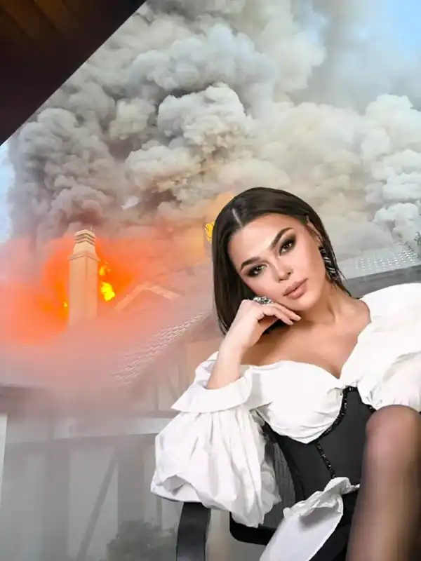 Aslıhan Karalar’ın Evi Alev Alev Yandı: Ünlü Oyuncu Hastaneye Kaldırıldı