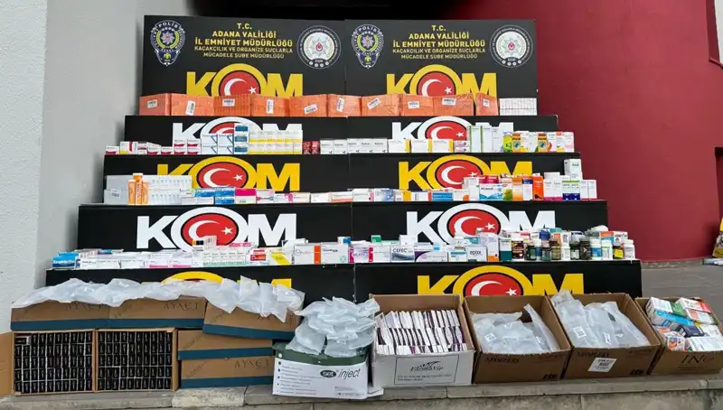 Adana'da Yasa Dışı İlaç Operasyonu: Sağlıkta Krize Neden Olabilecek Skandal