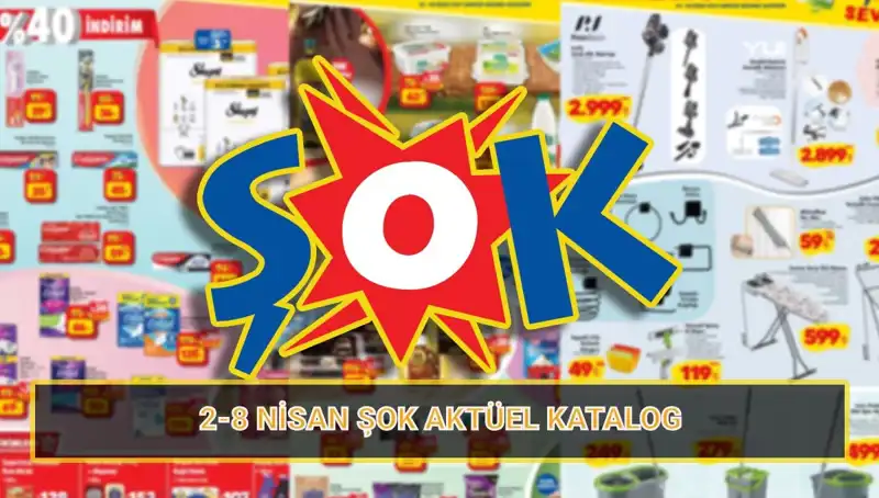 ŞOK'ta Temizlik Ürünlerinde Fırsatlar! 2-8 Nisan Kataloğu ile Tasarruf Zamanı