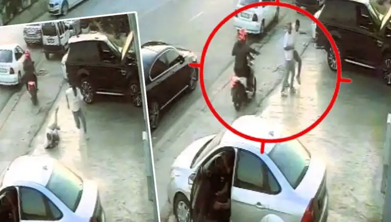 Denizli'de Sokak Ortasında Motosikletli İnfaz Girişimi: Korku Dolu Anlar